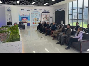 中国民族业务推进会常务副会长张福阳一行莅临临夏综合物流园调查调研